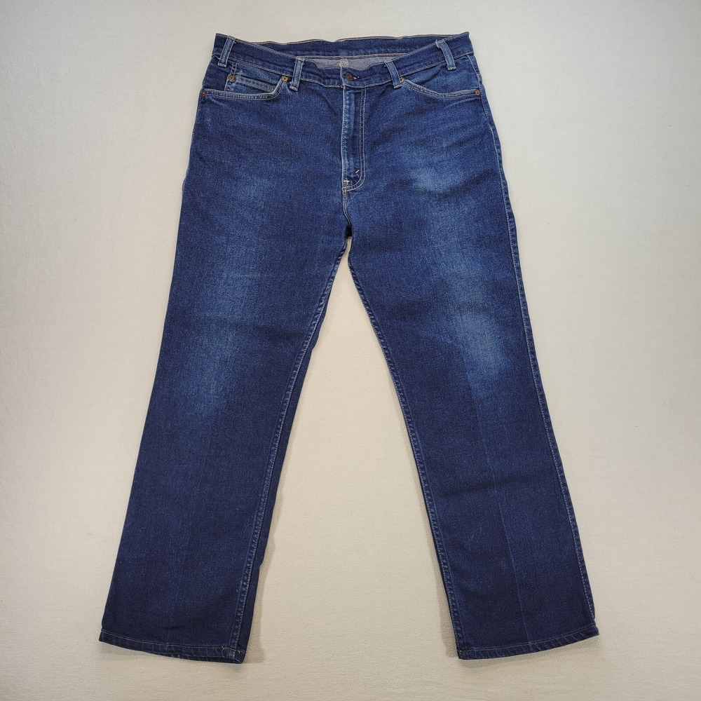VTG 80s Levis 509-3017‎ Jeans Mens 38x30 Blue Relaxed Straight Mid Rise Denim